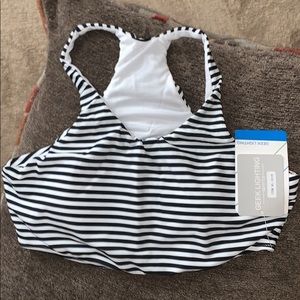 Geek lighting bathing suit top